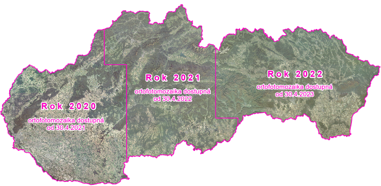Ortofotomozaika SR - 2. cyklus